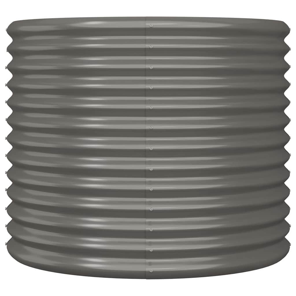 Aia taimekast, galvaniseeritud teras, 80 x 80 x 68 cm, hall