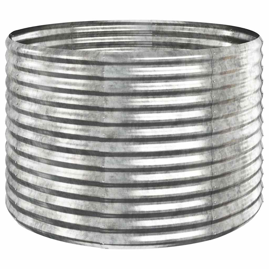 Aia taimelava, galvaniseeritud teras, 100x100x68 cm, hõbedane