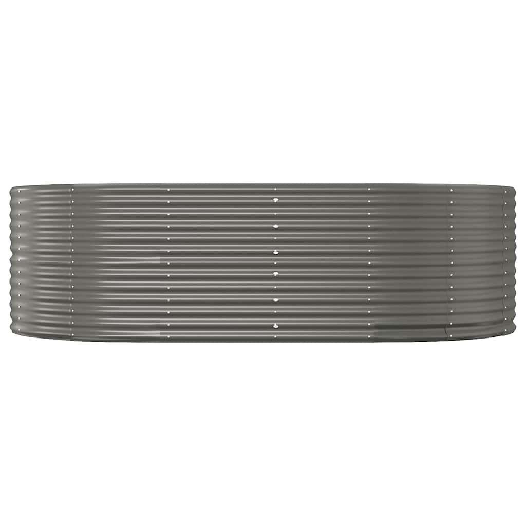 Aia taimekast, hall, 212x140x68 cm, galvaniseeritud teras
