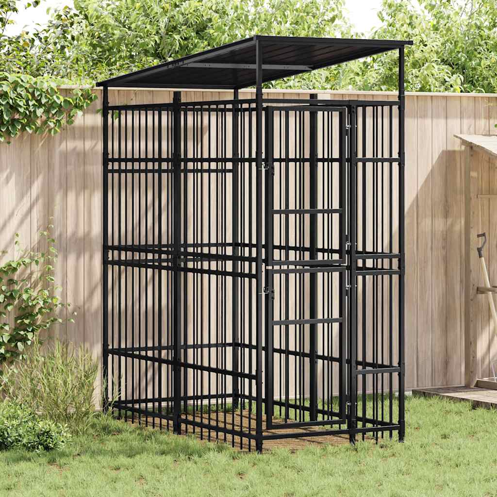 Koeraaedik katusega, teras, 1,84 m²