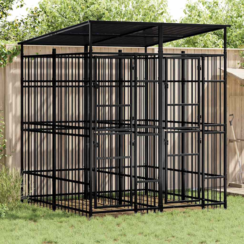 Koeraaedik katusega, teras, 3,69 m²