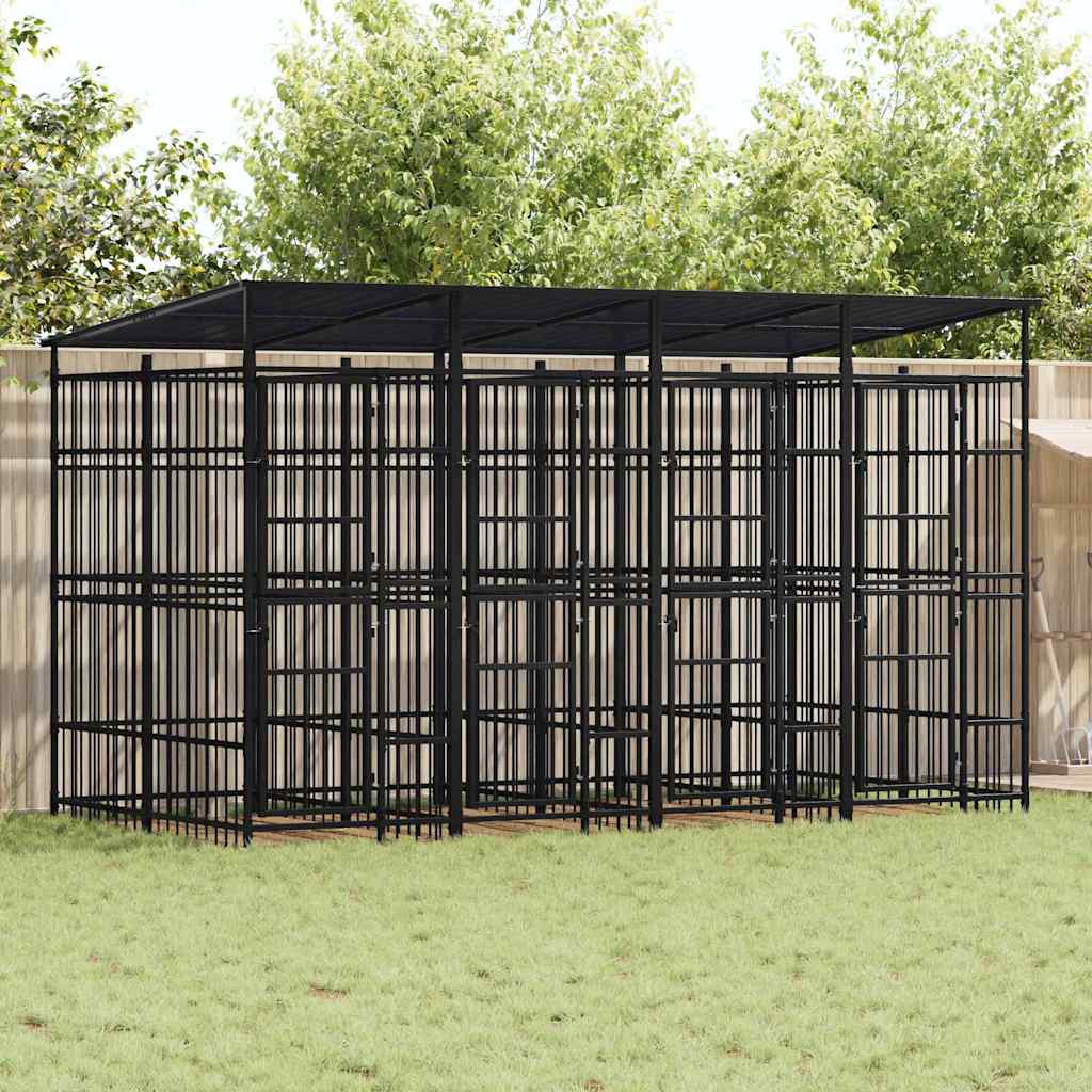 Koeraaedik katusega, teras, 7,37 m²