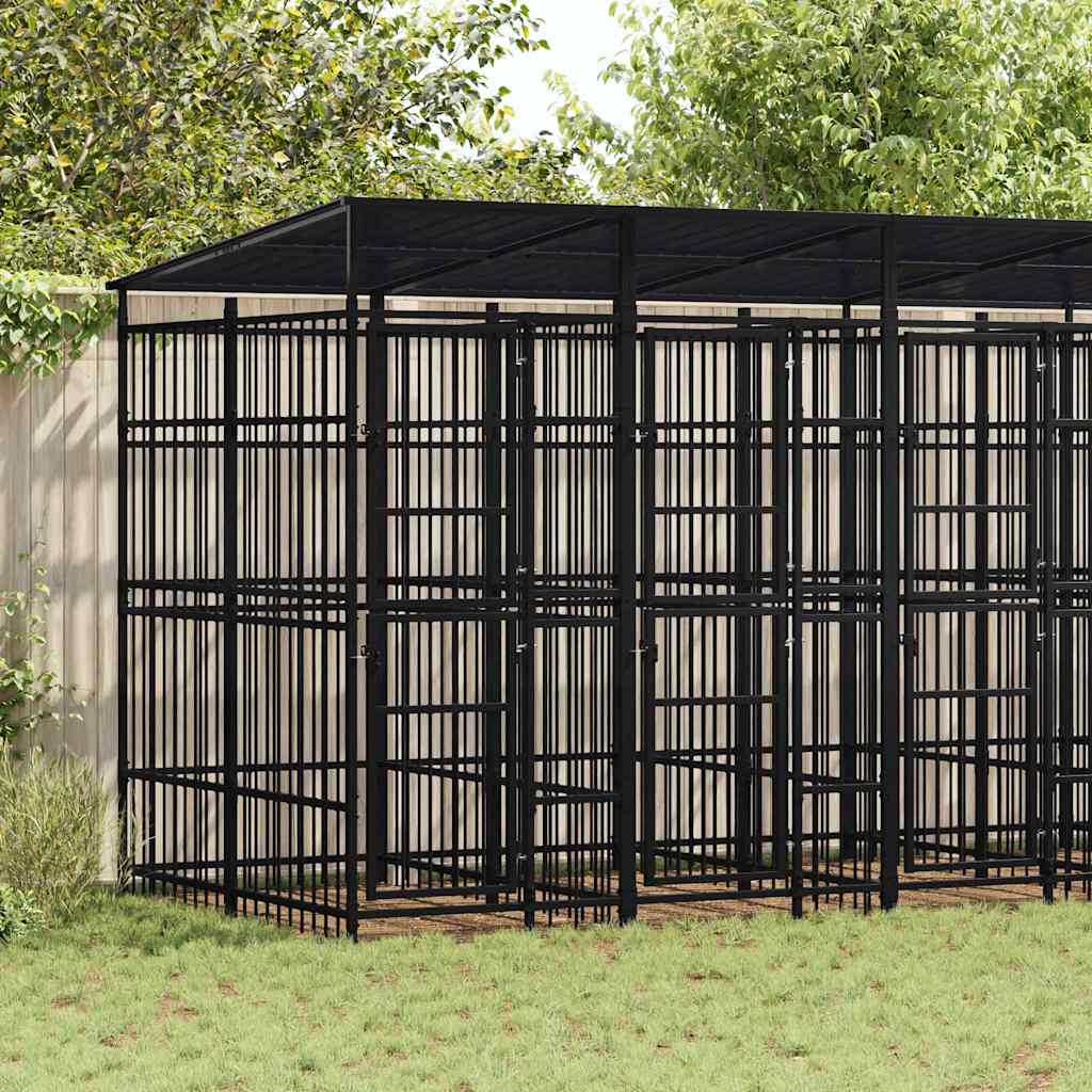Koeraaedik katusega, teras, 9,22 m²