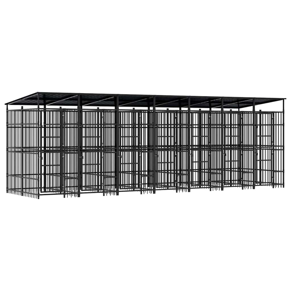 Koeraaedik katusega, teras, 12,9 m²