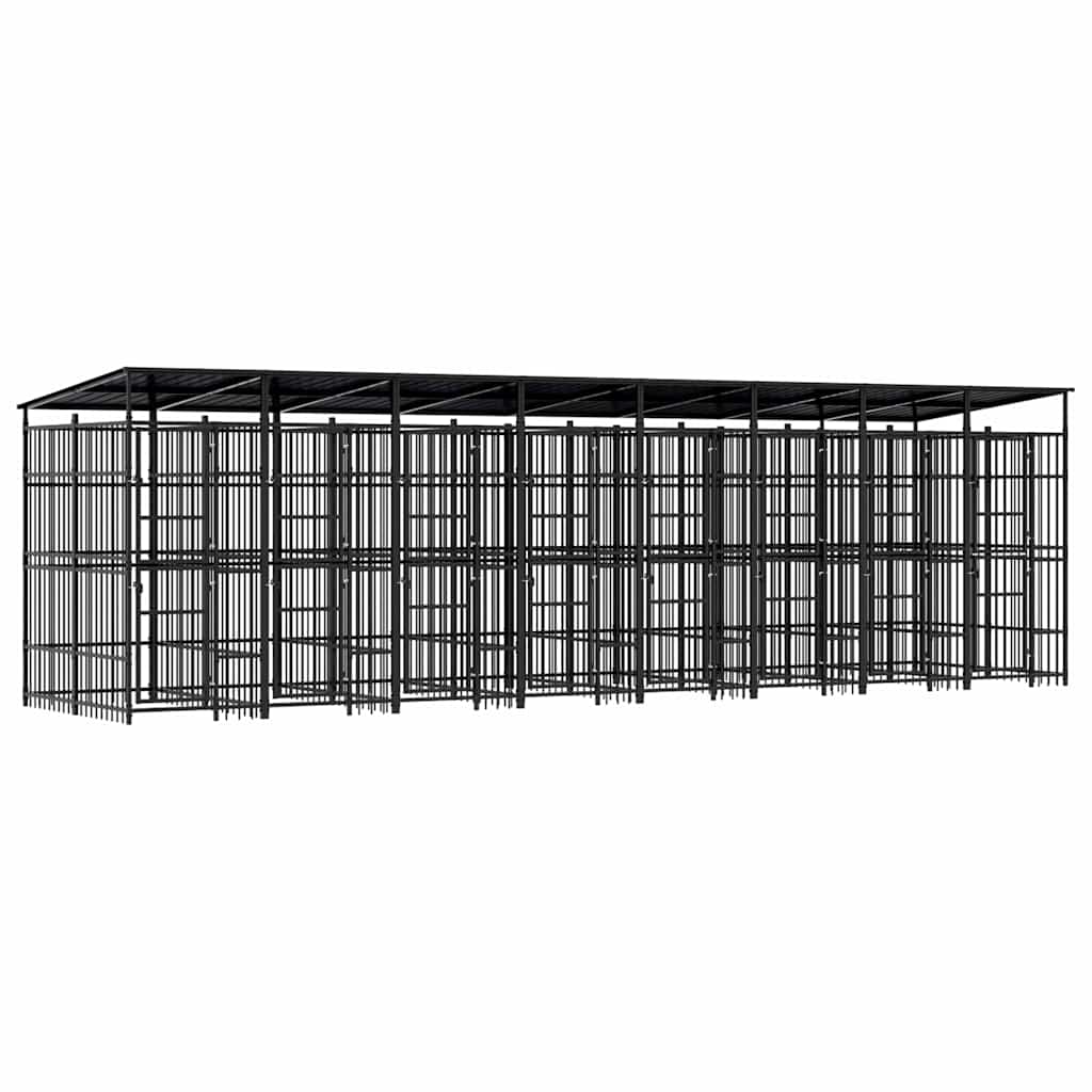 Koeraaedik katusega, teras, 14,75 m²