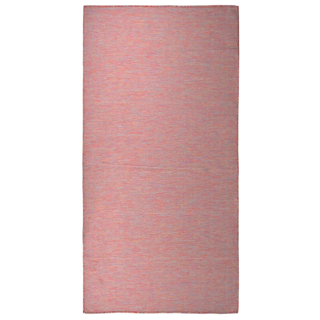 Silesidus õuevaip, 100 x 200 cm, punane