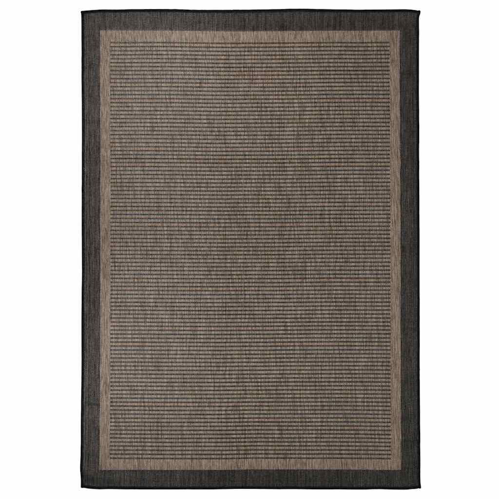 Silesidus õuevaip, 140 x 200 cm, tumepruun