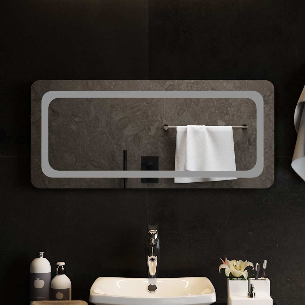 Vannitoa LED-peegel 90x40 cm
