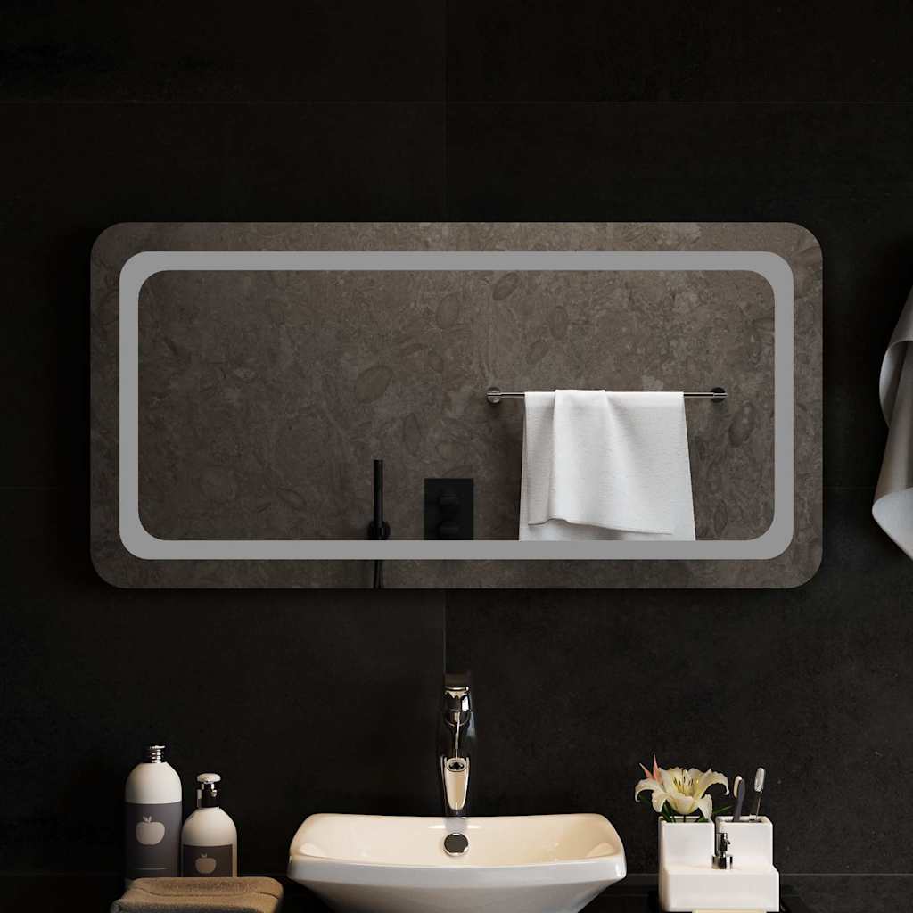 Vannitoa LED-peegel 100x50 cm