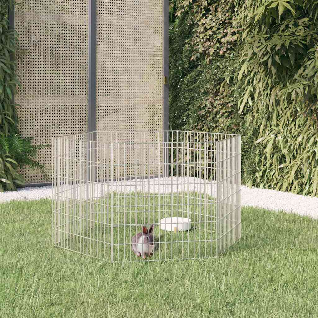 Loomade aedik 6 paneeli 54x60 cm tsingitud raud