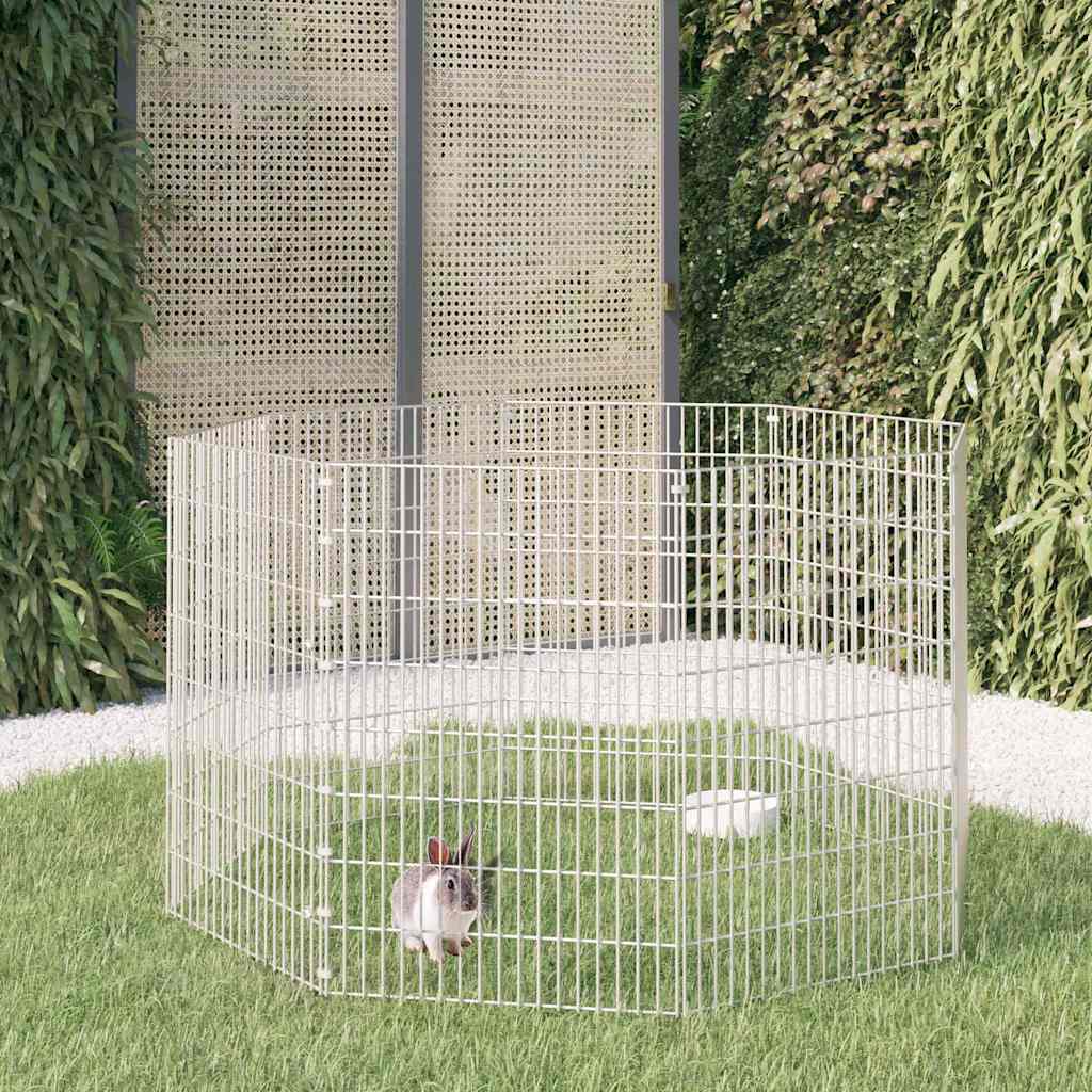 Loomade aedik 8 paneeli 54x80 cm tsingitud raud
