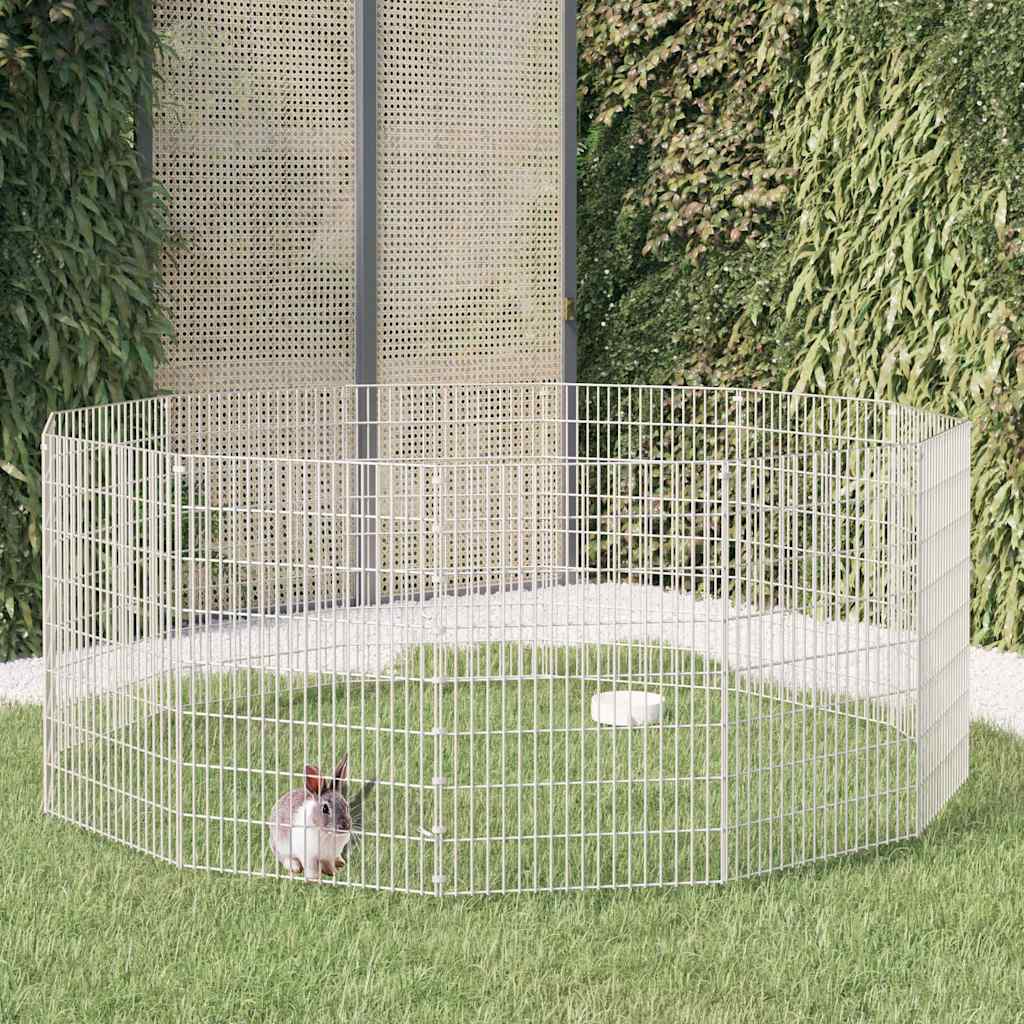 Loomade aedik 12 paneeli 54x80 cm tsingitud raud