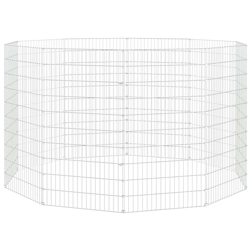 Loomade aedik 10 paneeli 54x100 cm tsingitud raud