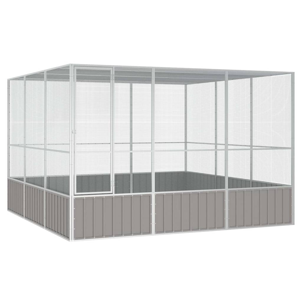 Linnupuur, hall, 302,5 x 324,5 x 211,5 cm, tsingitud teras