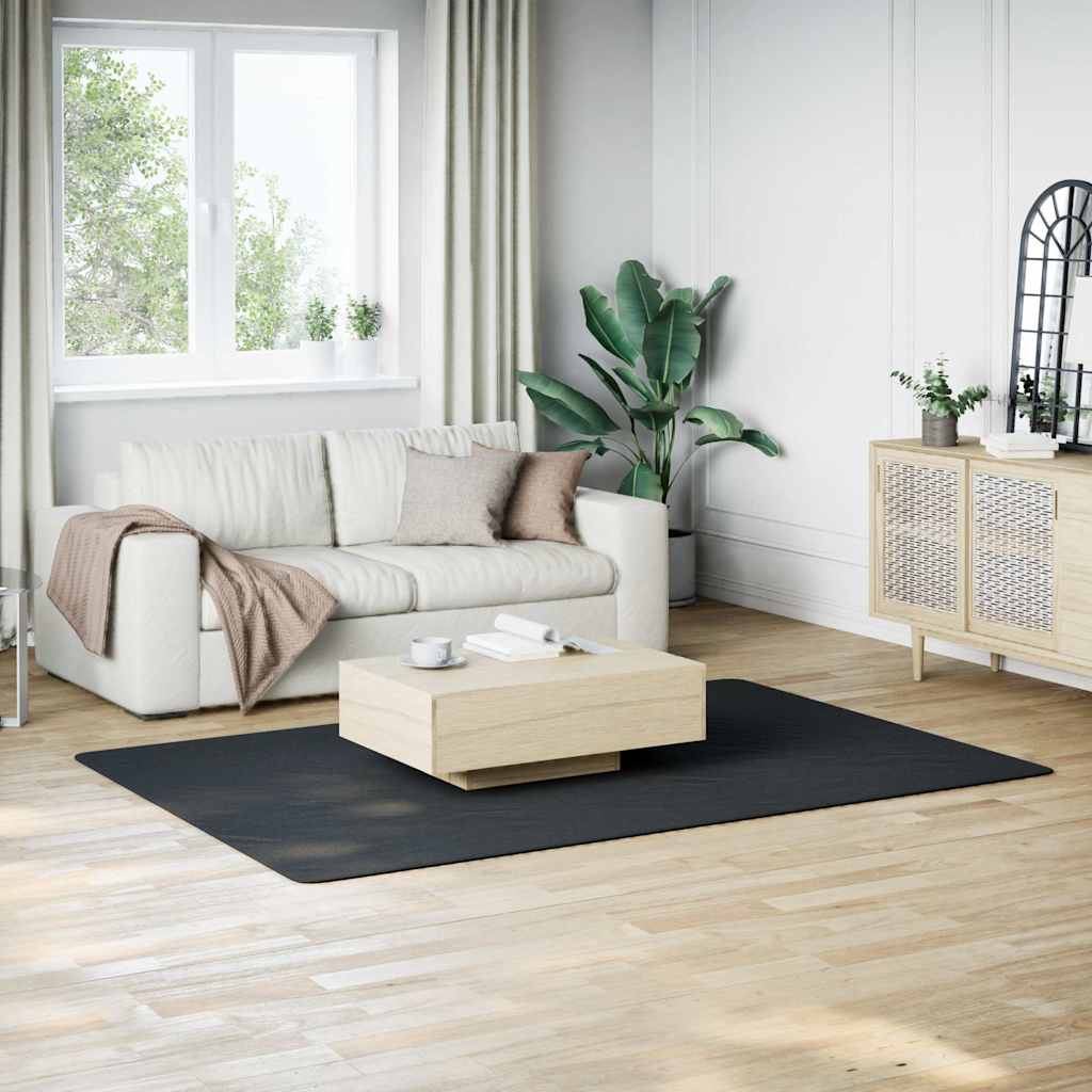 Pestav pehme vaip, 160x230 cm, libisemiskindel, must