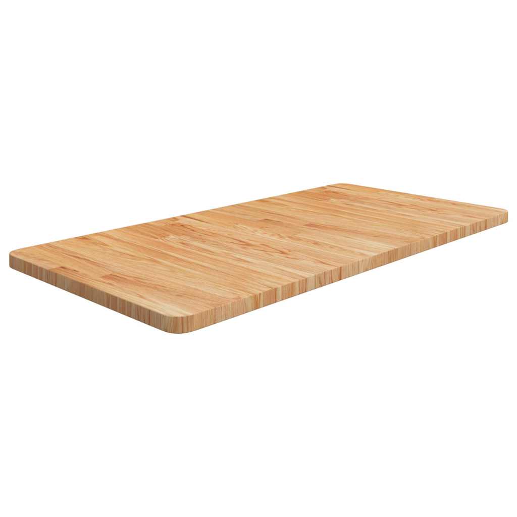 Vannitoa töötasapind helepruun 100x50x2,5cm, töödeldud täispuit