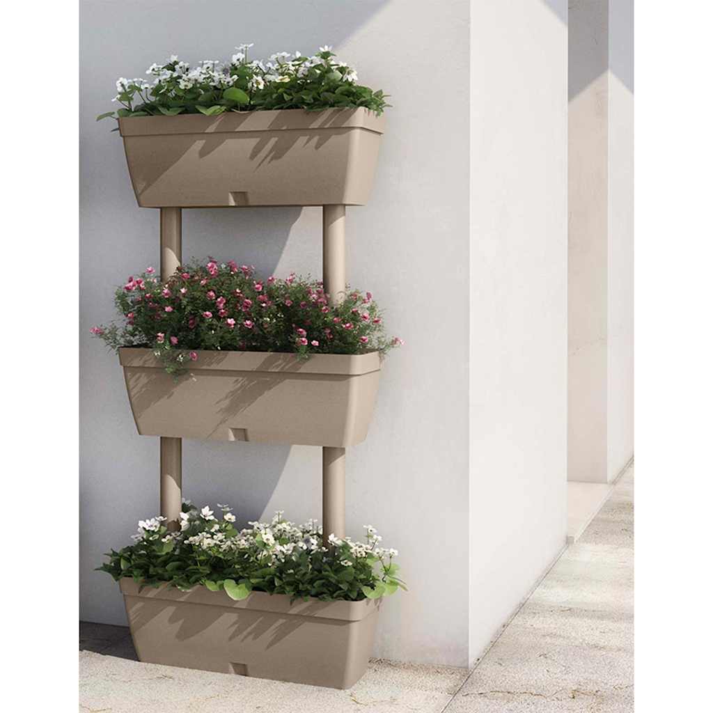 Aia taimekast 3 tk, 100 cm, pruunikashall
