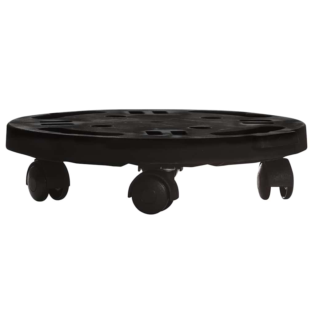 Ratastel taimealus, läbimõõt 30 cm, must, 170 kg
