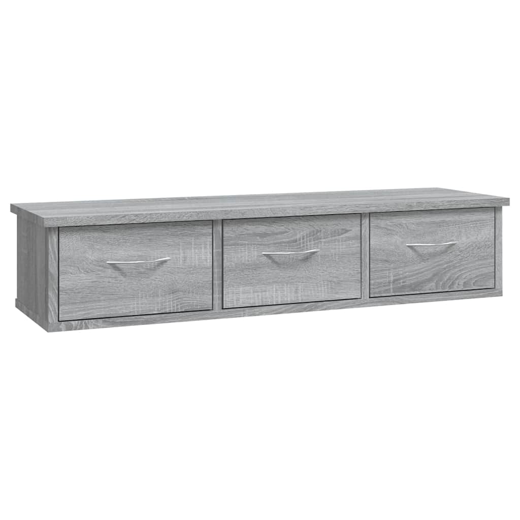 Raamatukapp, hall Sonoma tamm, 88x26x18,5cm, tehispuit