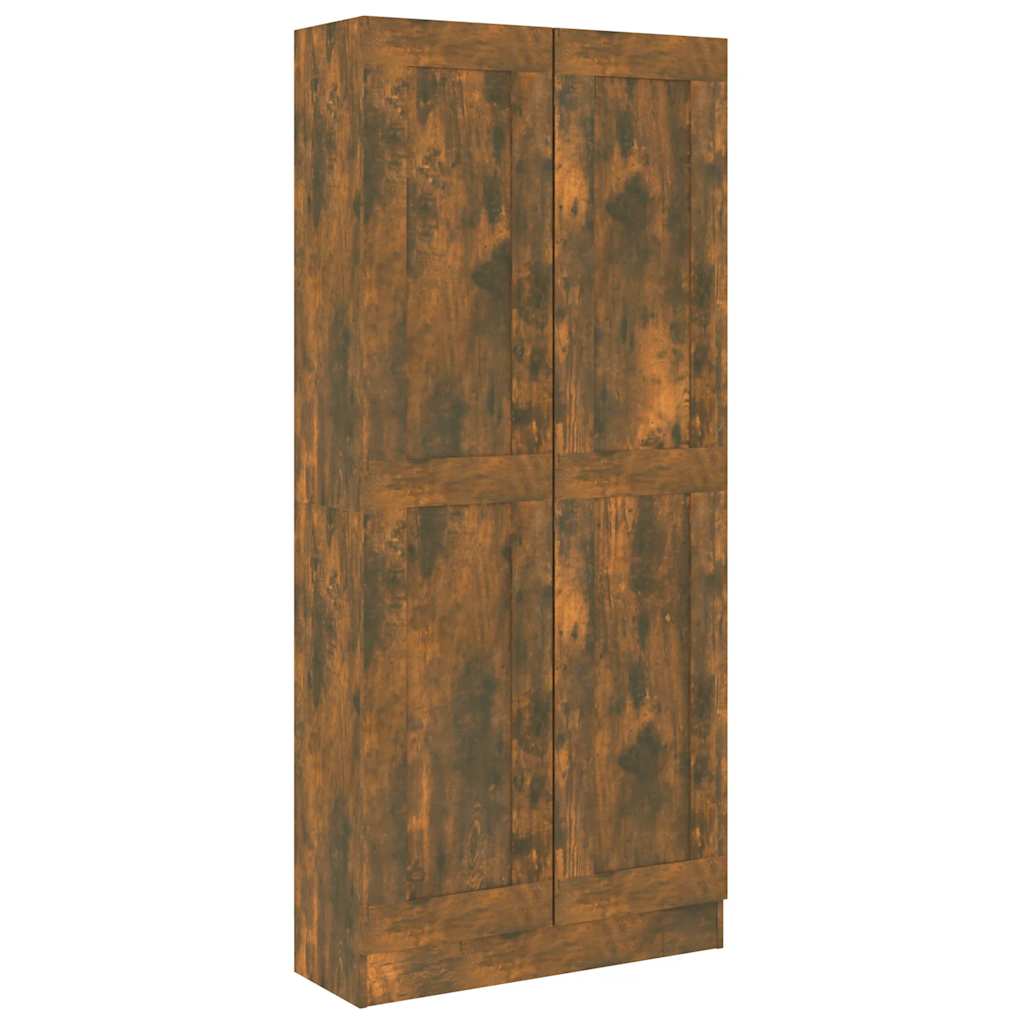 Raamatukapp, suitsutatud tamm, 82,5x30,5x185,5 cm, tehispuit
