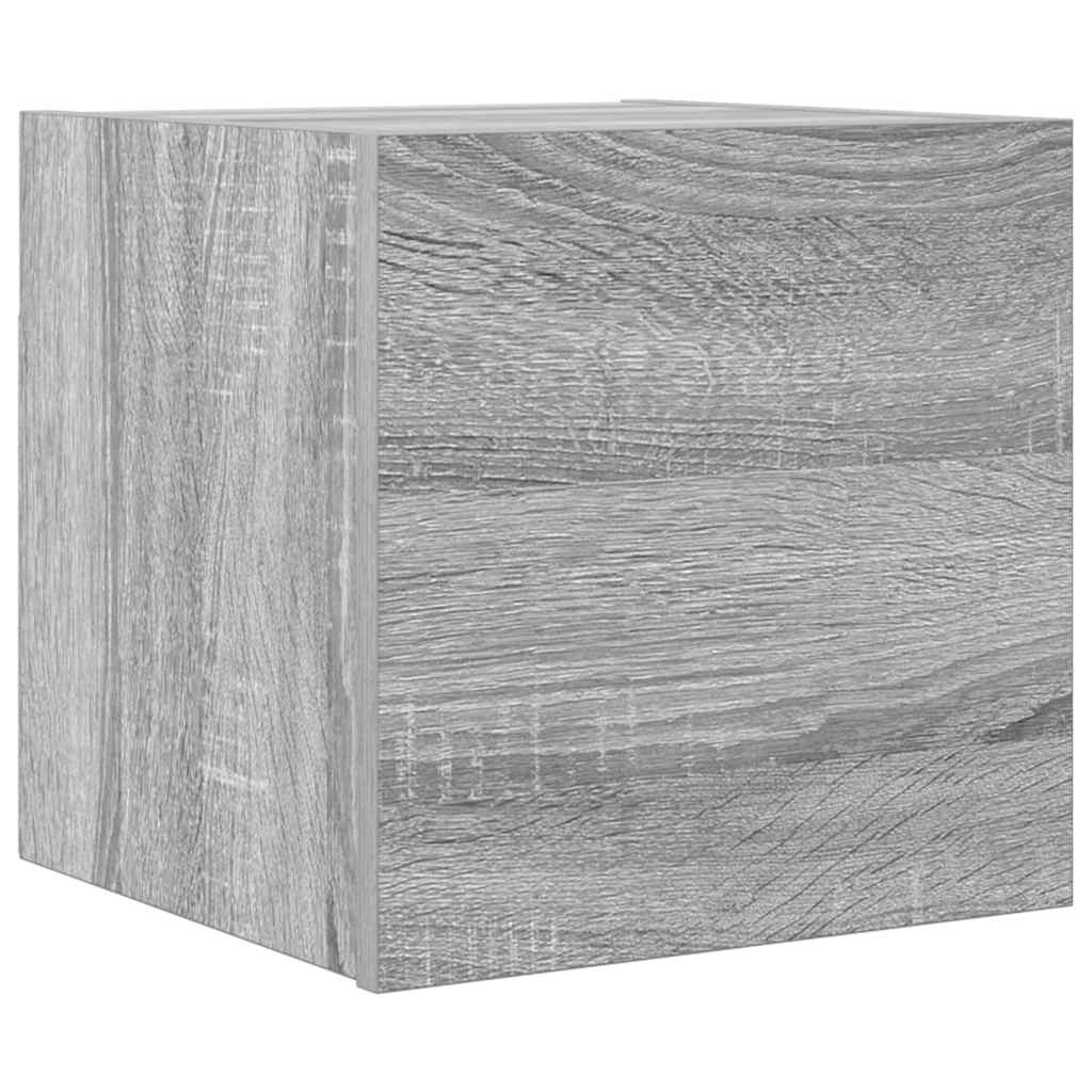 Seinale paigaldatav telerikapp, hall Sonoma, 30,5 x 30 x 30 cm