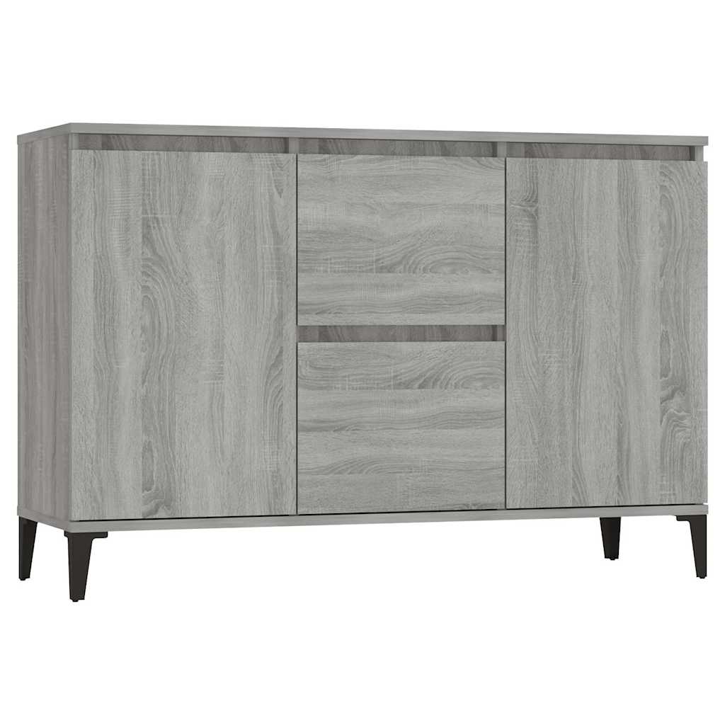 Puhvetkapp, hall Sonoma tamm, 102 x 35 x 70 cm, tehispuit