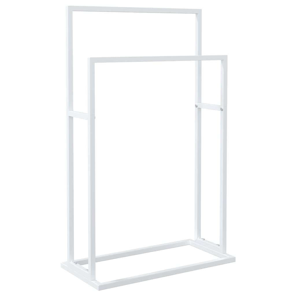 Eraldiseisev rätikurest, valge, 48 x 24 x 78,5 cm, raud