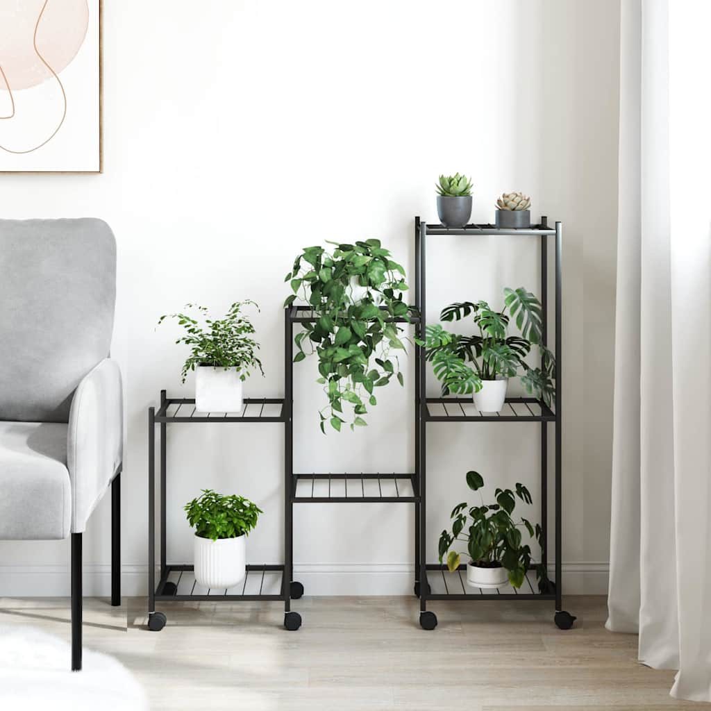 Lillealus ratastel, 83 x 25 x 83,5 cm, must, raud