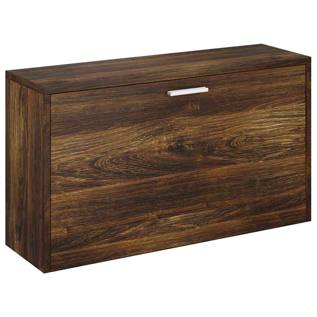 Jalatsipink, suitsutatud tamm, 103 x 30 x 48 cm, tehispuit