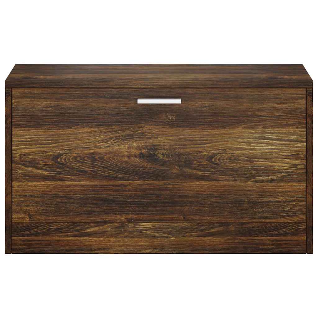Jalatsipink, suitsutatud tamm, 103 x 30 x 48 cm, tehispuit