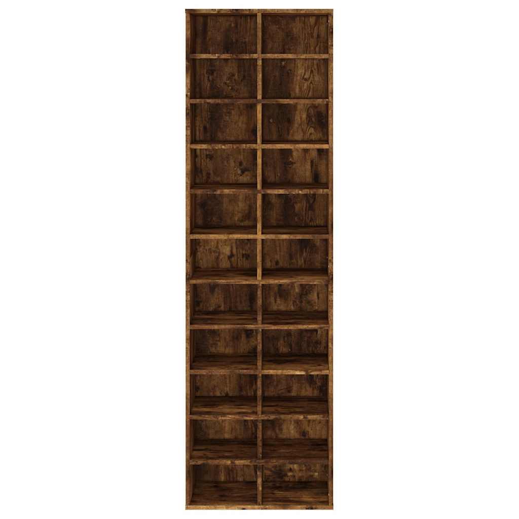 Raamatukapp, suitsutatud tamm, 54 x 34 x 183 cm, tehispuit