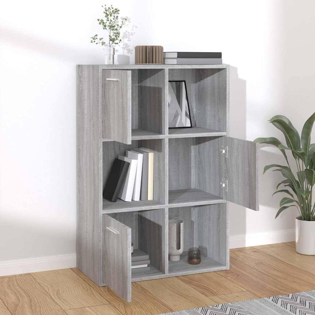 Hoiukapp, hall Sonoma, 60 x 29,5 x 90 cm, puitlaastplaat