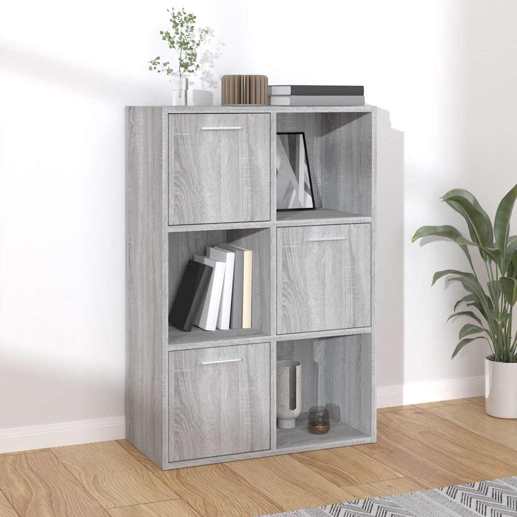 Hoiukapp, hall Sonoma, 60 x 29,5 x 90 cm, puitlaastplaat