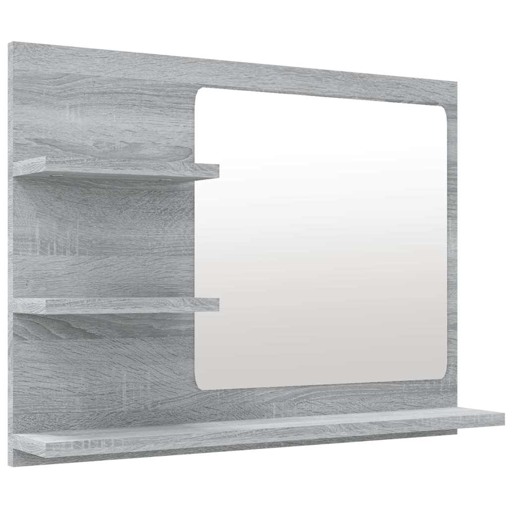 Peegel, hall Sonoma, 60x10,5x45 cm, tehispuit
