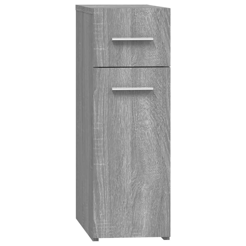 Sahtlitega kapp, hall Sonoma tamm, 20 x 45,5 x 60 cm, tehispuit