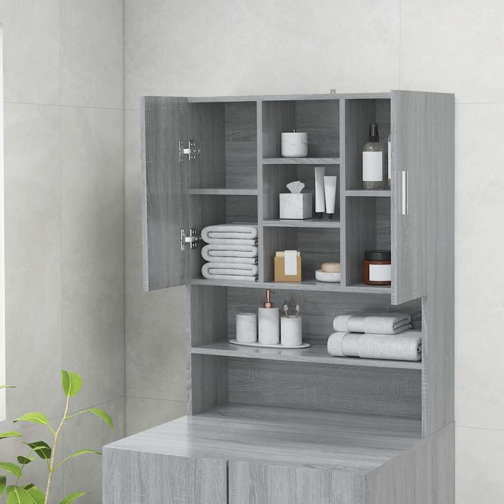 Pesumasinakapp, hall Sonoma tamm, 70,5 x 25,5 x 90 cm