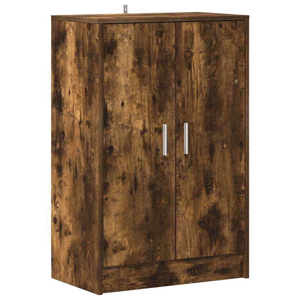 Jalatsikapp, suitsutatud tamm, 60x35x92 cm, tehispuit