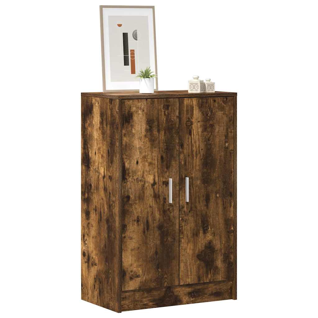 Jalatsikapp, suitsutatud tamm, 60x35x92 cm, tehispuit