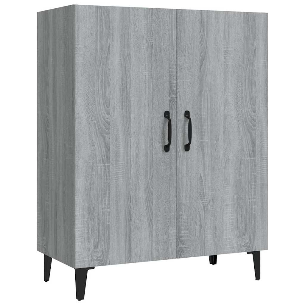 Puhvetkapp, hall Sonoma tamm, 70 x 34 x 90 cm tehispuit
