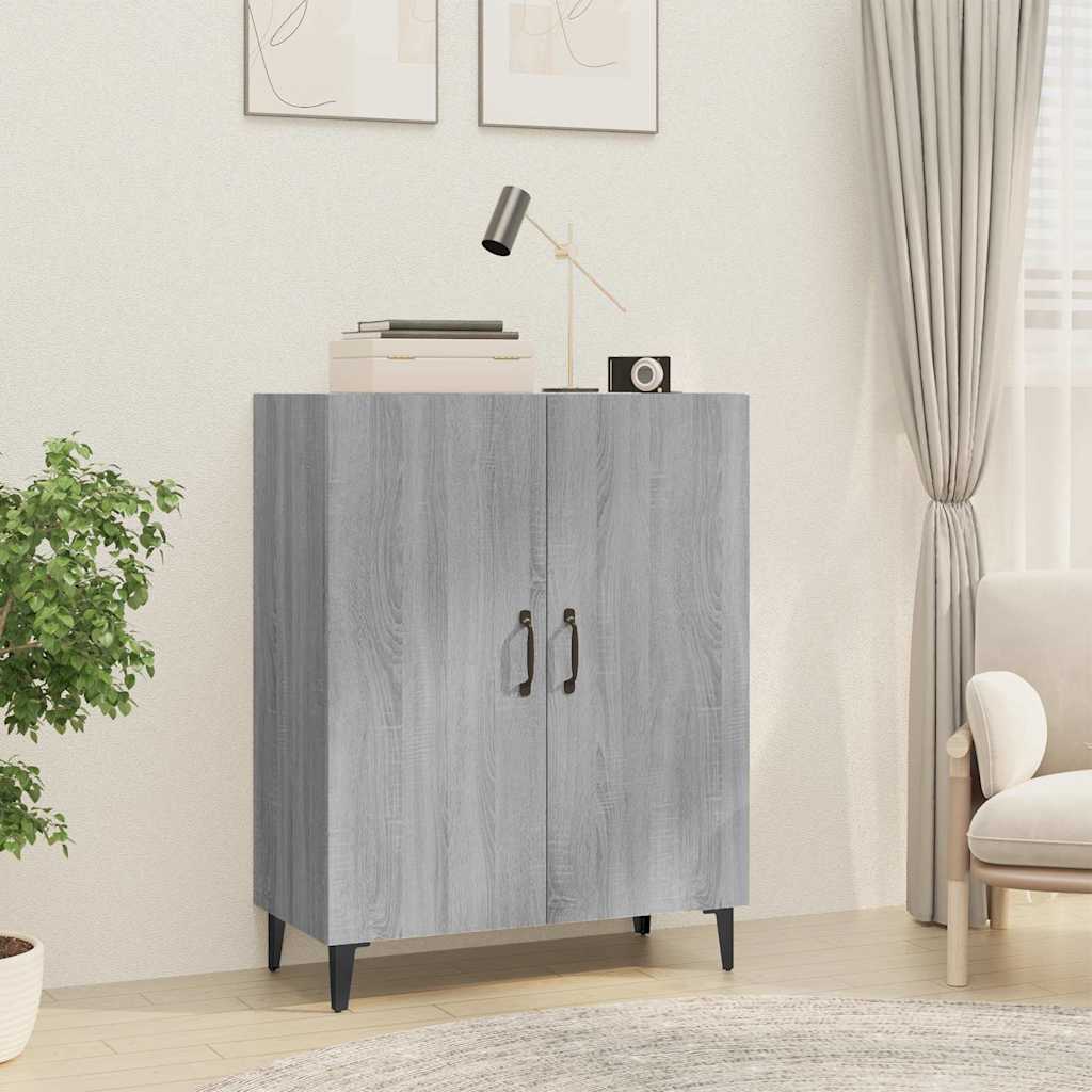 Puhvetkapp, hall Sonoma tamm, 70 x 34 x 90 cm tehispuit