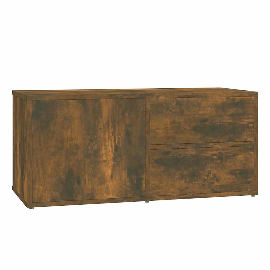 Telerikapp, suitsutatud tamm, 80 x 34 x 36 cm, tehispuit