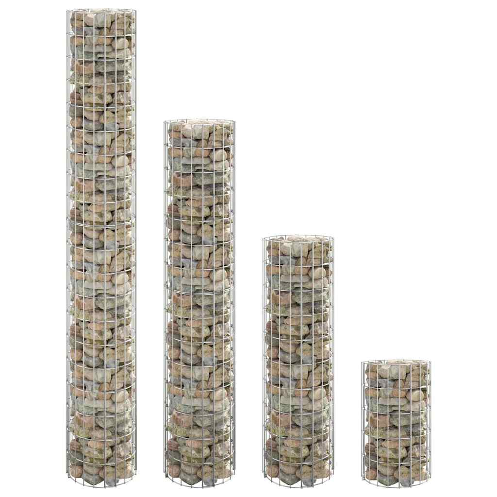 Ringikujulised gabioon taimelavad 4 tk, Ø30x50/100/150/200 cm