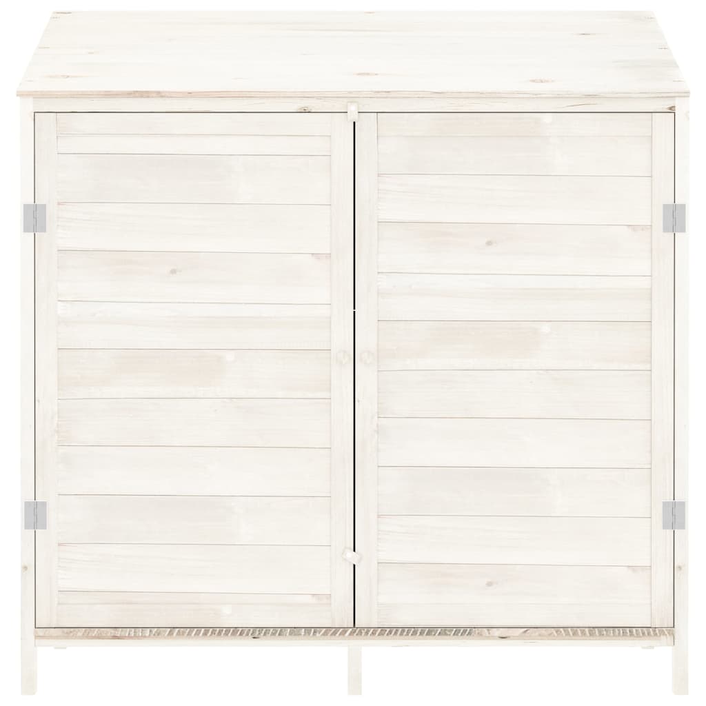 Aiakuur, valge 102x52x112 cm nulupuit