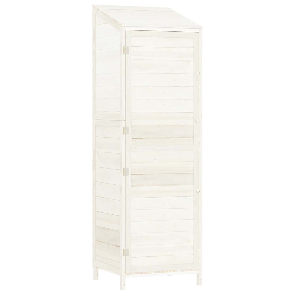 Aiakuur, valge 55x52x174,5 cm nulupuit