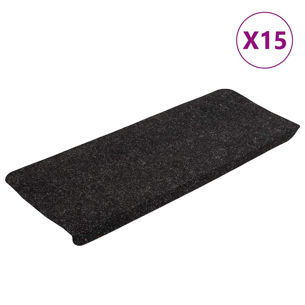Isekleepuv trepivaip, 15 tk, 65x24,5x3,5 cm, antrasiithall
