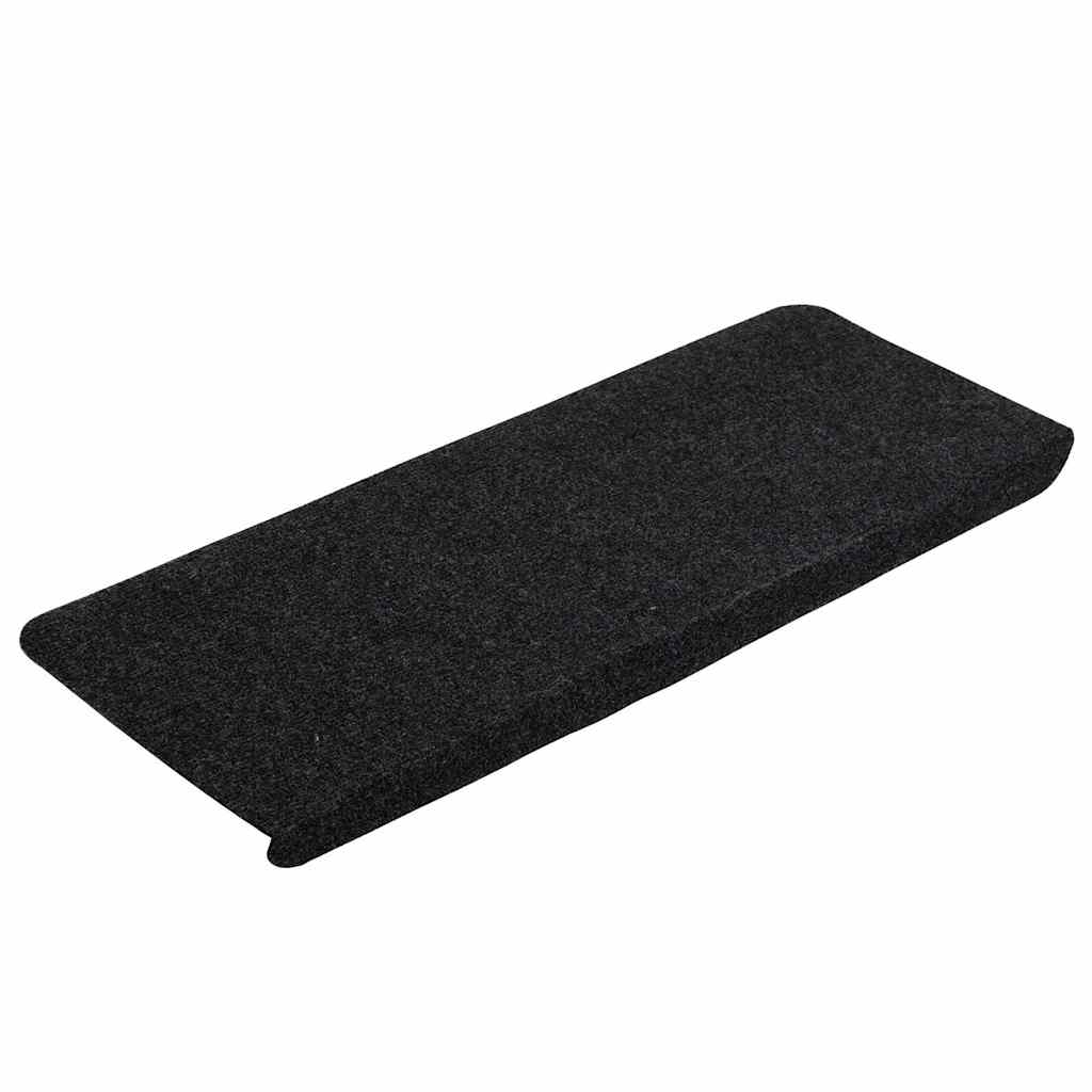 Isekleepuv trepivaip, 15 tk, 65x24,5x3,5 cm, must