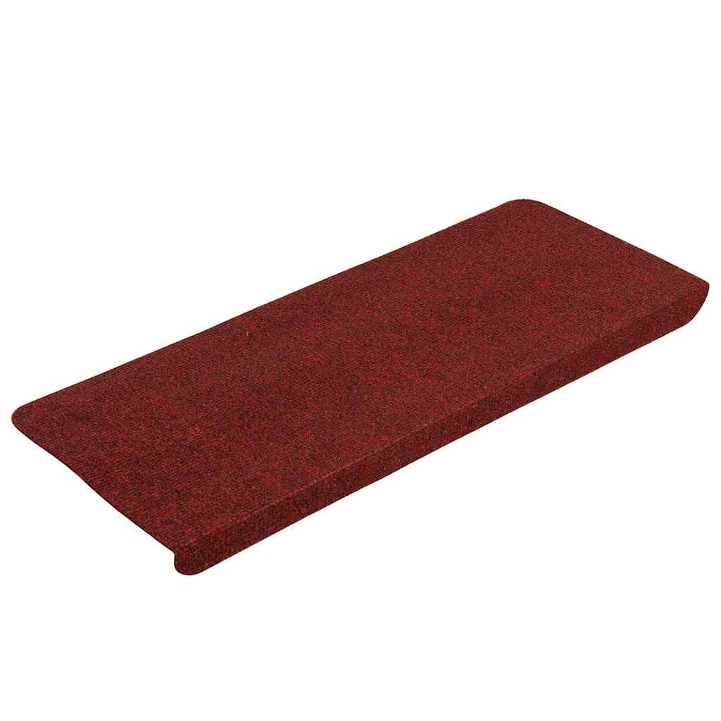 Isekleepuv trepivaip, 15 tk, 65x24,5x3,5 cm, punane
