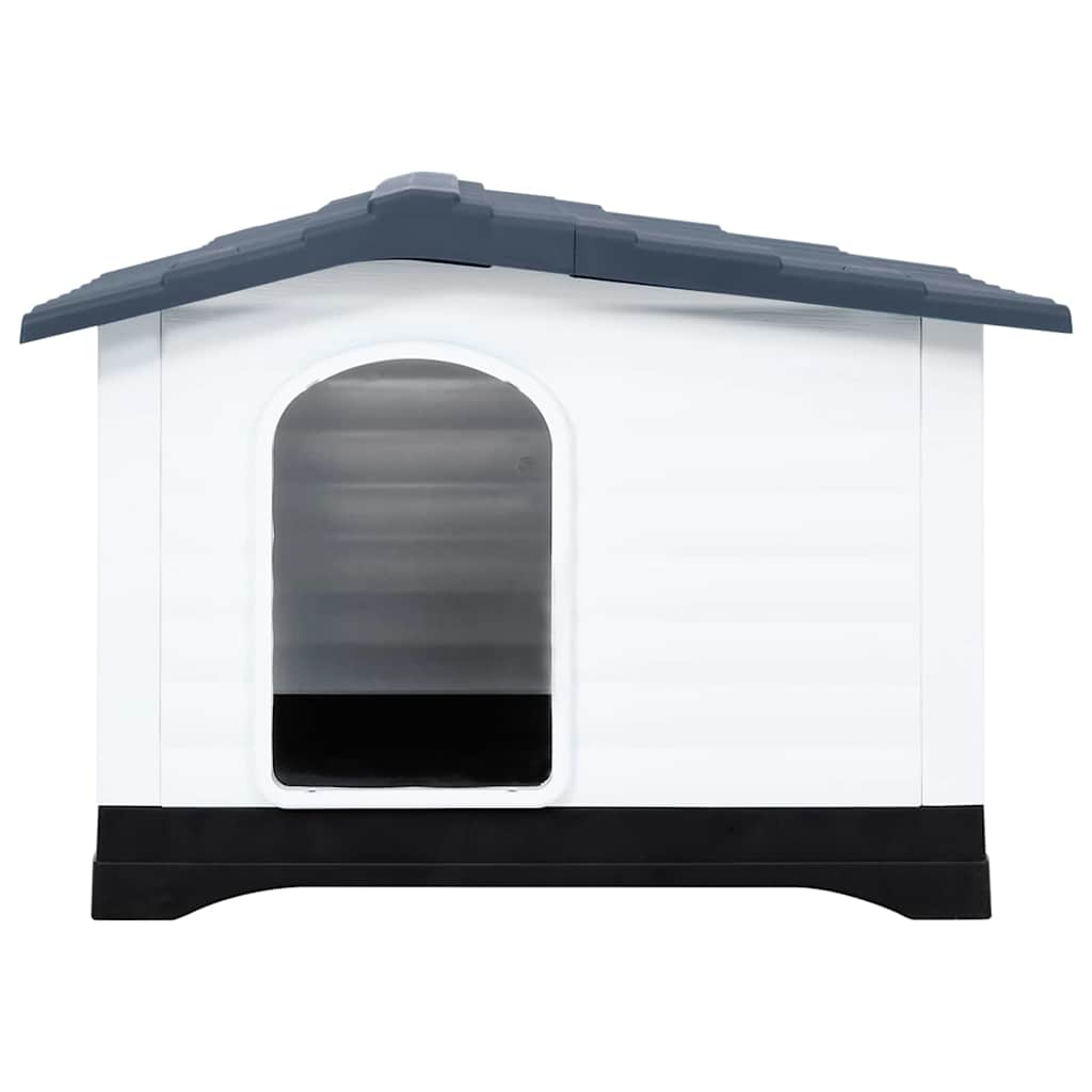 Koerakuut hall 90,5 x 68 x 66 cm polüpropüleenist