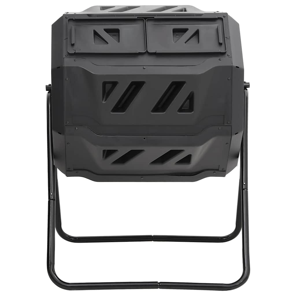 Aia kompostikast, must, 73 x 64 x 95 cm, 160 l
