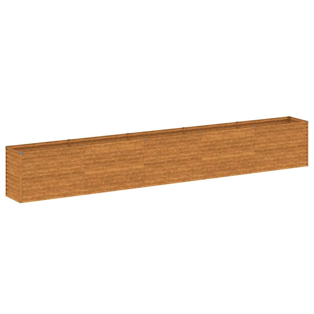 Aiapeenar 482 x 50 x 69 cm Corten terasest